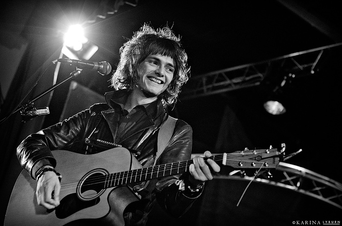 Max Bianco of 'The Jar Family' by Nottingham based music photographer Karina Lyburn.