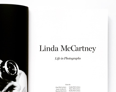 Linda McCartney Life In Photographs book