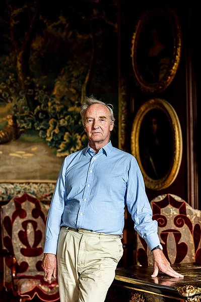The Duke of Buccleuch photographed for M, Le magazine du Monde by Scottish portrait photographer Robert Ormerod