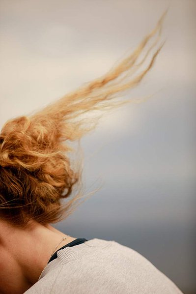 The summit of Arthurs seat photographed for The Guardian Magazine by Edinburgh Photographer Robert Ormerod