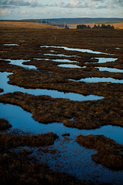 Scottish Flow country and the Forsinard nature reserve photographed for Travel and Leisure magazine by Scottish travel photographer Robert Ormerod