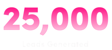 25,000 Leads Generated