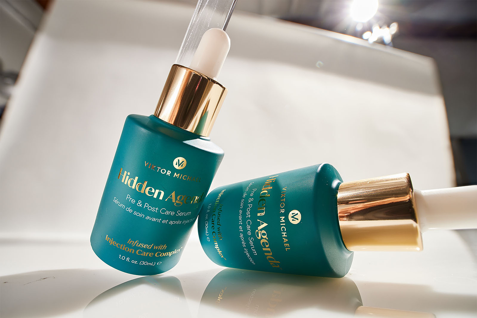 Los Angeles Product Photographer - Alex Kapustin photographed Viktor Michael, Skincare photography. Social, commercial, and e-commerce product photography. LA best product photographer.
