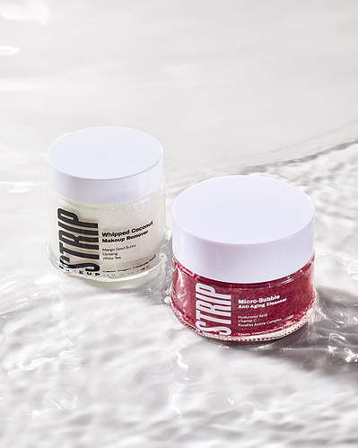 Los Angeles Product Photographer - Alex Kapustin photographed Strip Makeup skincare photography. Social, commercial, and e-commerce product photography. LA best product photographer