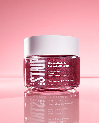 Los Angeles Product Photographer - Alex Kapustin photographed Strip Makeup skincare photography. Social, commercial, and e-commerce product photography. LA best product photographer