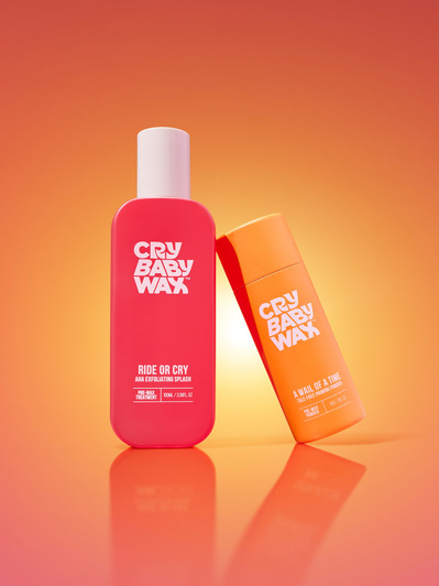 Los Angeles Product Photographer - Alex Kapustin photographed Cry Baby Wax Skin Care photography. Social, commercial, and e-commerce product photography. LA best product photographer