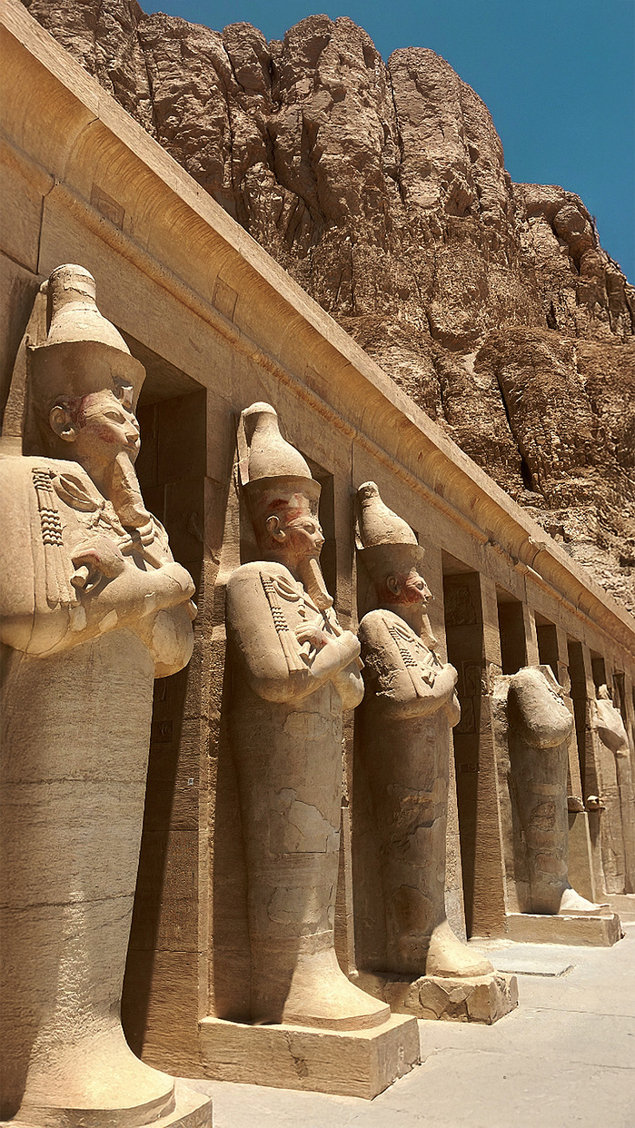Hatshepsut? Best seat in the house.