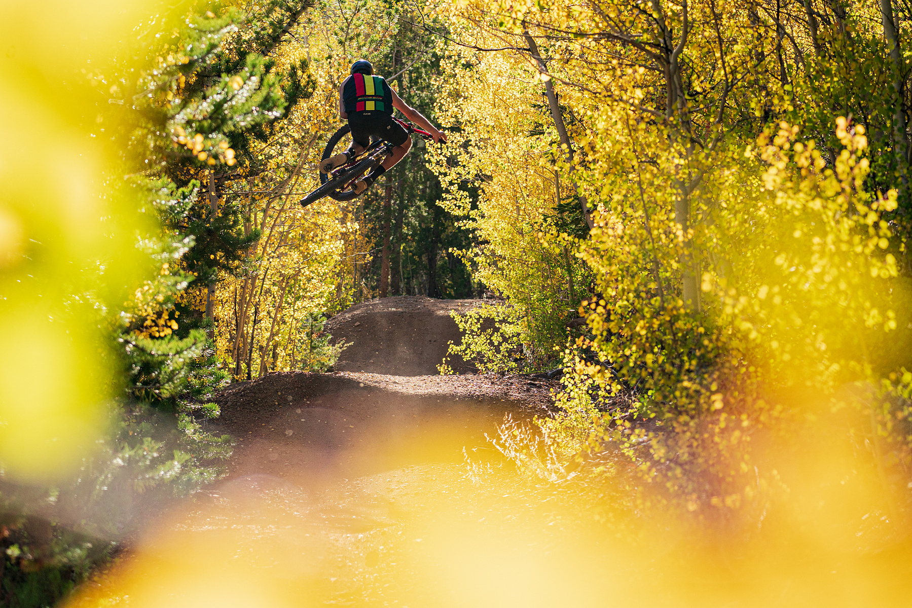Fall mountain biking in Breckenridge Colorado