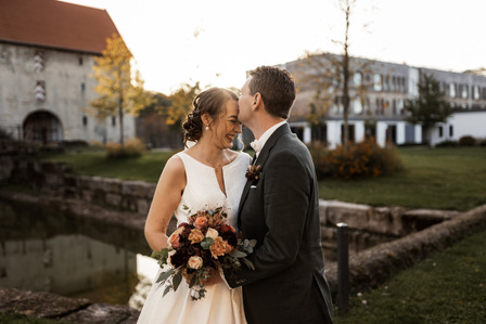 Hochzeitsfotos im Rittergut Störmede von dem Hochzeitsfotografen Florian Finke aus Paderborn - Sundown