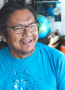 Alexis Weizineau - Artisan et porteur culturel atikamekw, Senneterre (Qc, Canada), 2019