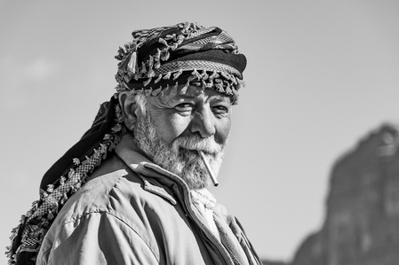 Abu Ali - Chef cuisinier, Wadi Rum (Jordanie), 2019
Que Dieu ait son âme. 