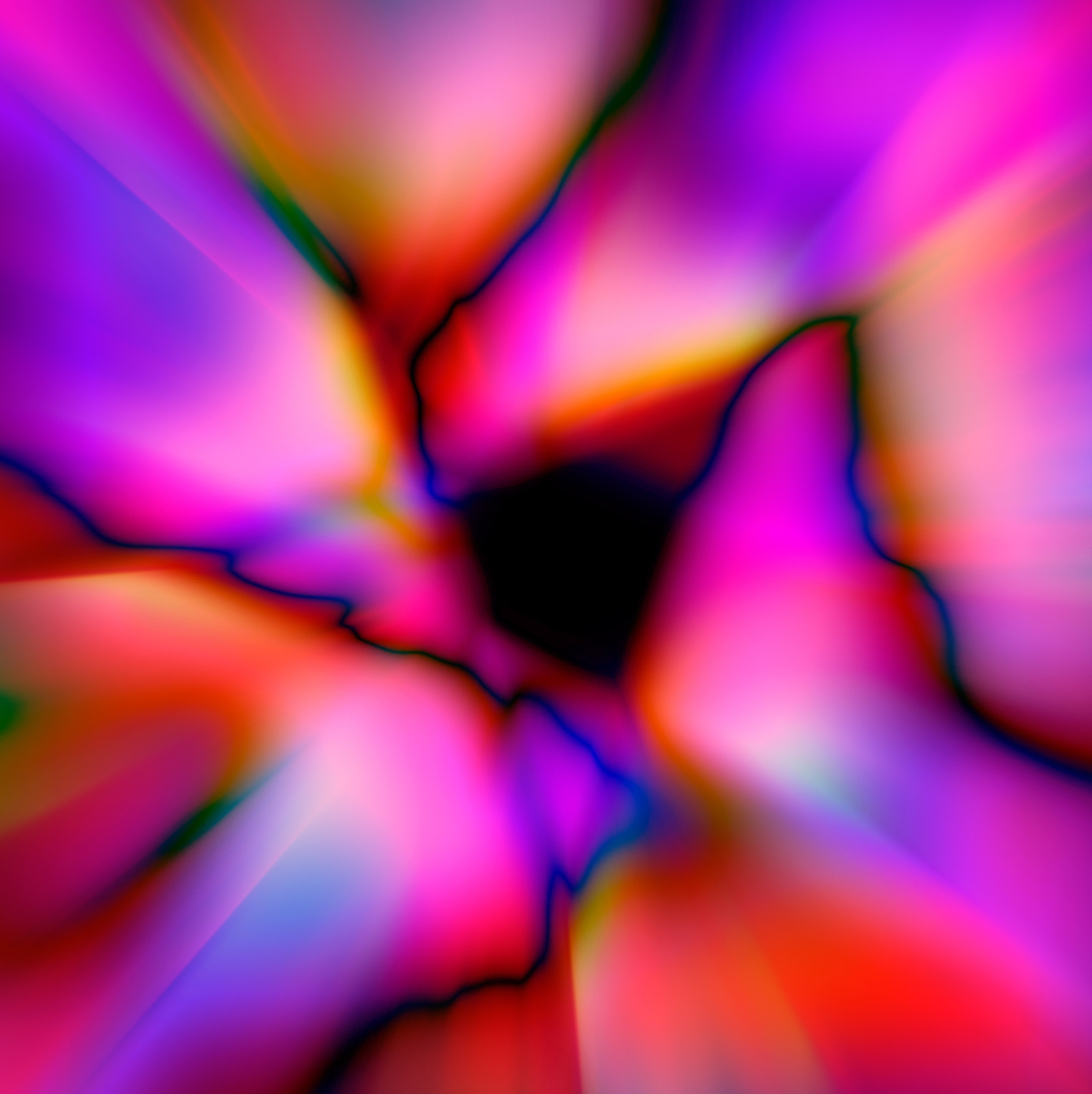 Marion Stephan Projekt fp.oneimage, digitale Kunst, abstraktes farbiges Bild, abstrakte Kunst mit bunten Farben 20