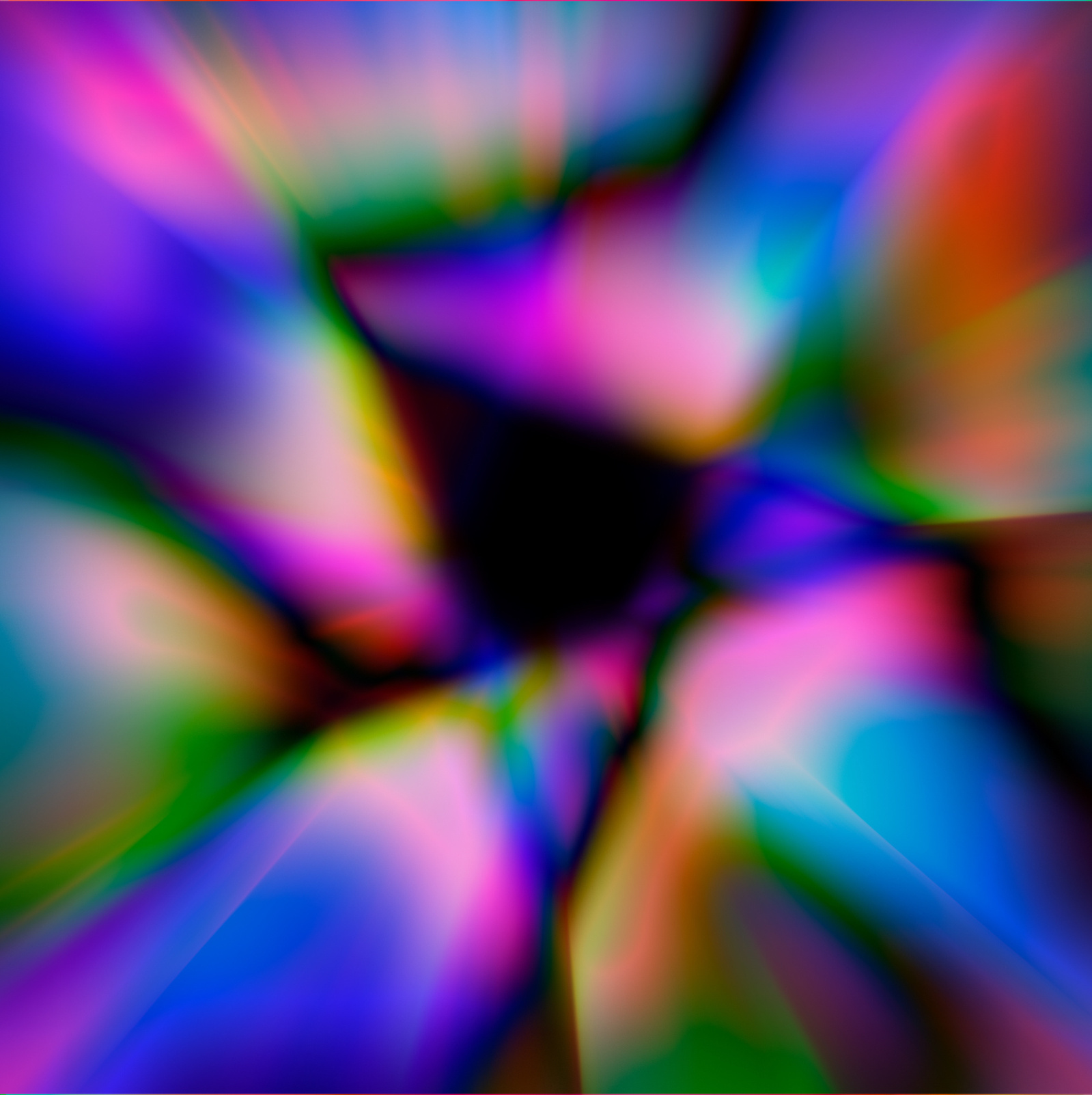 Marion Stephan Projekt fp.oneimage, digitale Kunst, abstraktes farbiges Bild, abstrakte Kunst mit bunten Farben 08