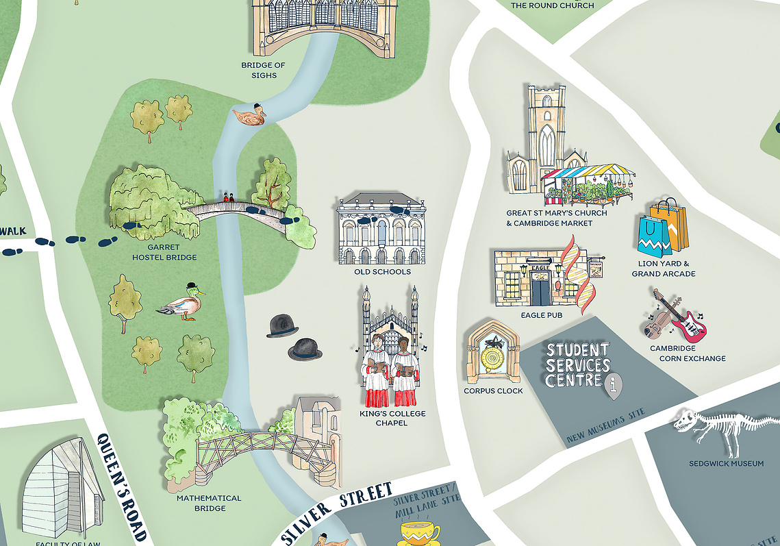 Cambridge map