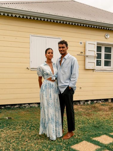 Florian Lafosse et Hélène, les photographes professionnels de l'équipe Florian Lafosse Photographie. 