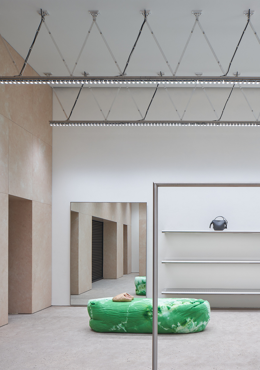 Toronto Architectural and Interior Photographer, Adrian Ozimek . Acne Studios Toronto Yorkdale shopping center first Canadian retail location.  Toronto, Vancouver, Nova Scotia architecture and interior photographer, Max Lamb Furniture  