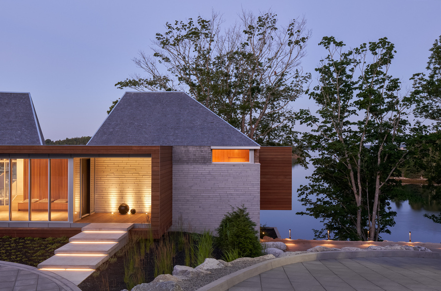 Jib house, Toronto Nova Scotia Architect Omar Gandhi Architects, photographed by Adrian Ozimek. Toronto, Vancouver and Nova Scotia architectural and interiors photographer, Canadian architecture photography. Modern Residential Design