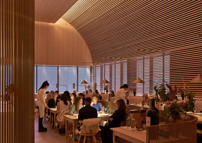 Toronto, Nova Scotia, Vancouver architectural and commercial photographer, Adrian Ozimek creates striking and professional architectural and interior photographs. Prime Seafood Palace Omar Gandhi Architects, restaurant Toronto