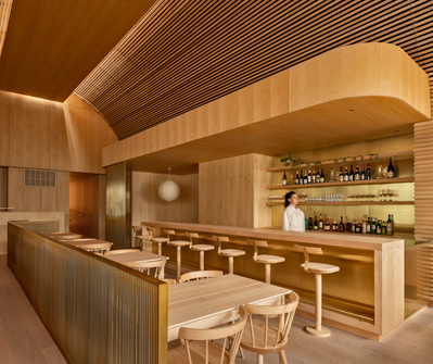 Toronto, Nova Scotia, Vancouver architectural and commercial photographer, Adrian Ozimek creates striking and professional architectural and interior photographs. Prime Seafood Palace Omar Gandhi Architects, restaurant Toronto