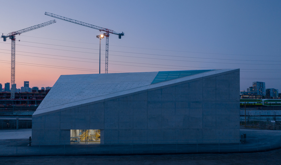 gh3 toronto storm water facility, architectural photographer toronto, Vancouver and British Columbia Canada. Canadian architect, Canadian photographer