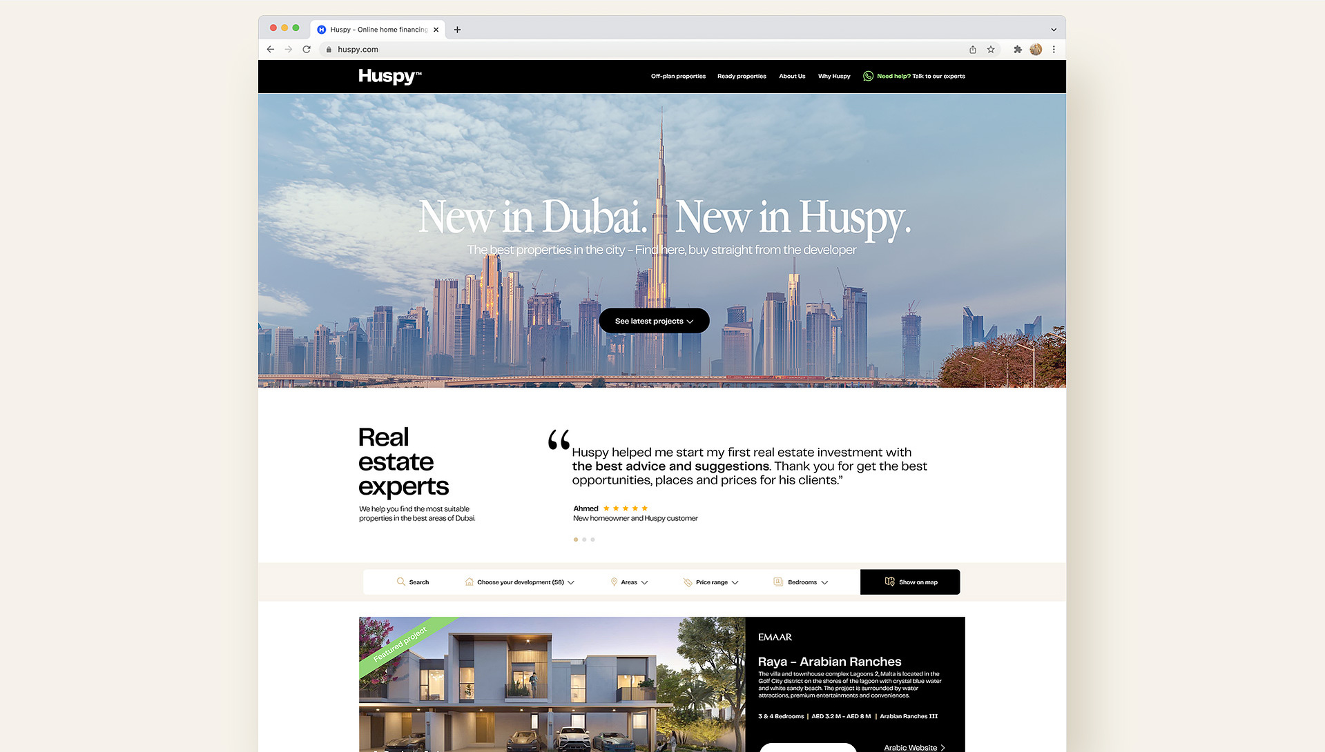 Primary market website