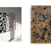 Contemporary Art, Contemporary Painter, Long Island Artist, Hamptons Artist, East Hampton Artist, East Hampton Art Studio, East Hamton Studio, Living Artist, Working Artist, Smoke Painting, East End Artist, South Fork New York Artist, Tar Feather Painting