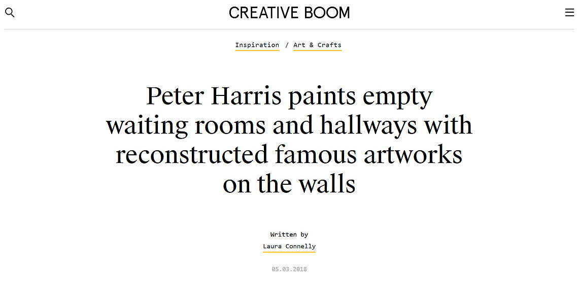 Peter harris, edward hopper, painting, toronto, urbanlandscape, realism, artist, Mira Godard Gallery, Galerie d'Este, creative boom