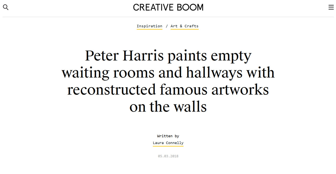 Peter harris, edward hopper, painting, toronto, urbanlandscape, realism, artist, Mira Godard Gallery, Galerie d'Este, creative boom