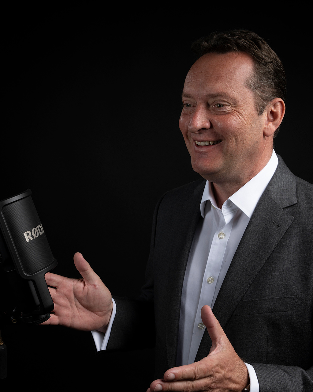 Profile picture of business entrepreneur headshots photographed by Mark Wheelwright from Aire Street Studios Leeds