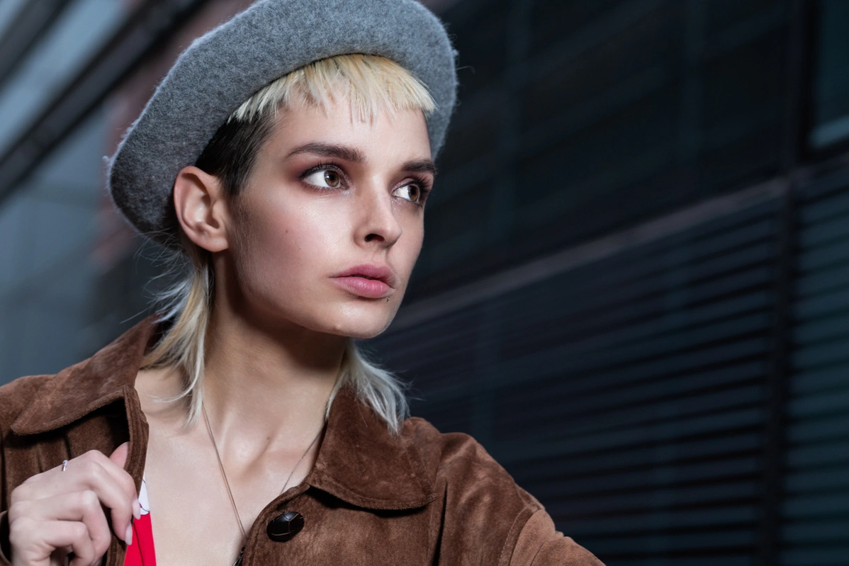 OG:Image Headshot Girl with mullet photographed in Leeds by Aire Street Studio