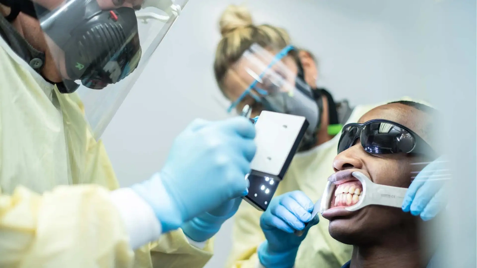OG:Image of dental procedure for commercial photography use in Leeds  photographed by Mark Wheelwright of Aire Street Studio Leeds