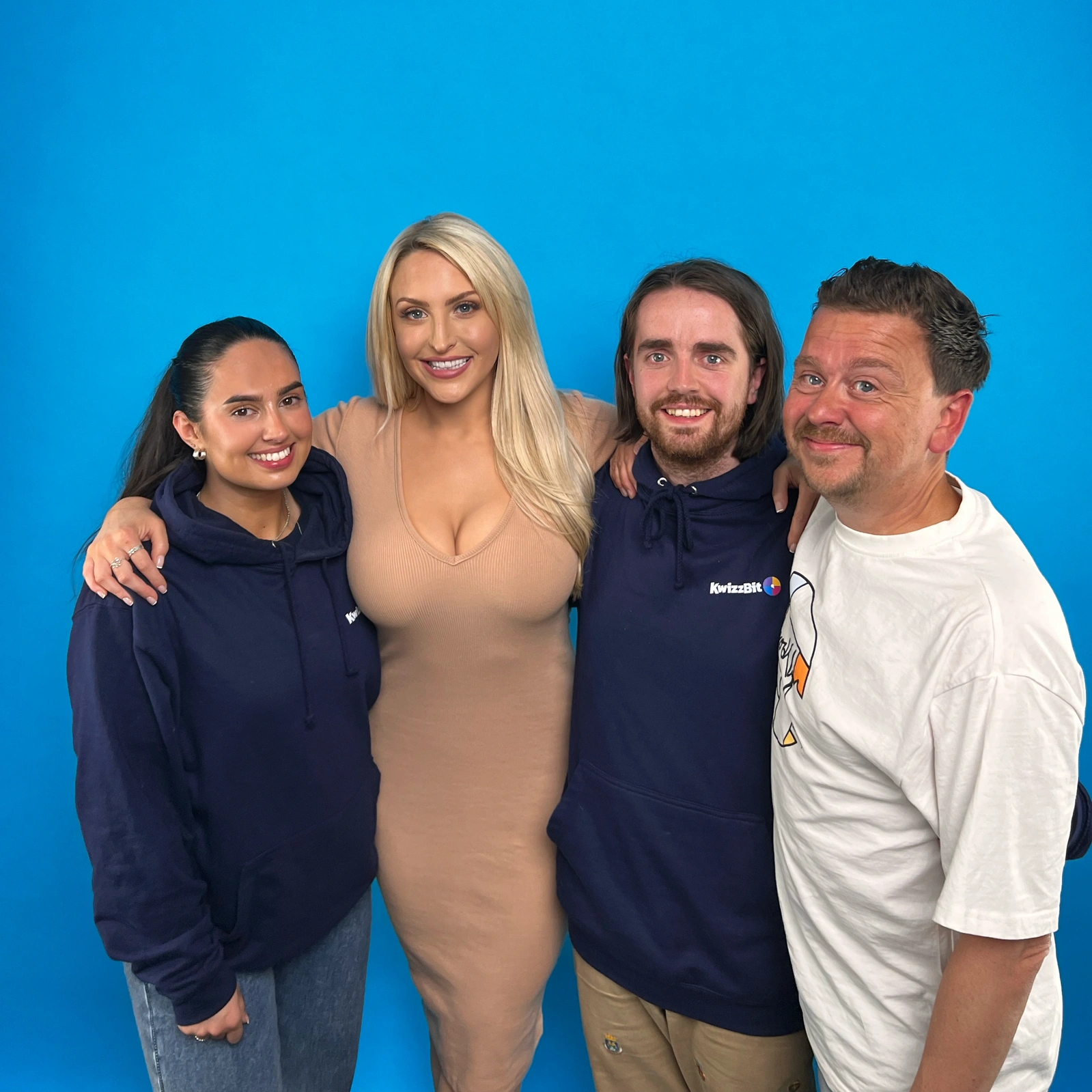 Emma Jones and the QuizzBit Team photographed by Mark Wheelwright from Aire Street Studios Leeds