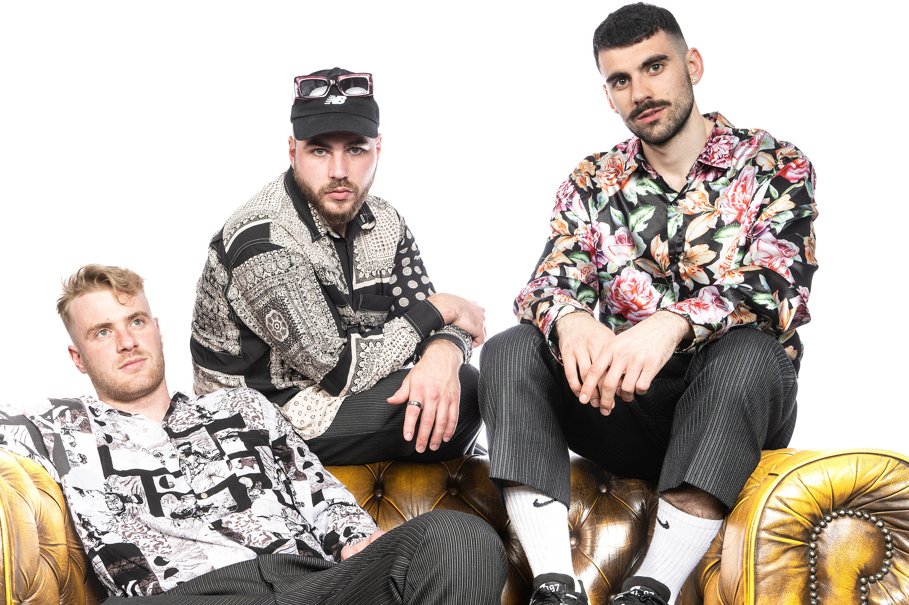 Band photoshoot Honeytrap photographed by Mark Wheelwright from Aire Street Studios Leeds