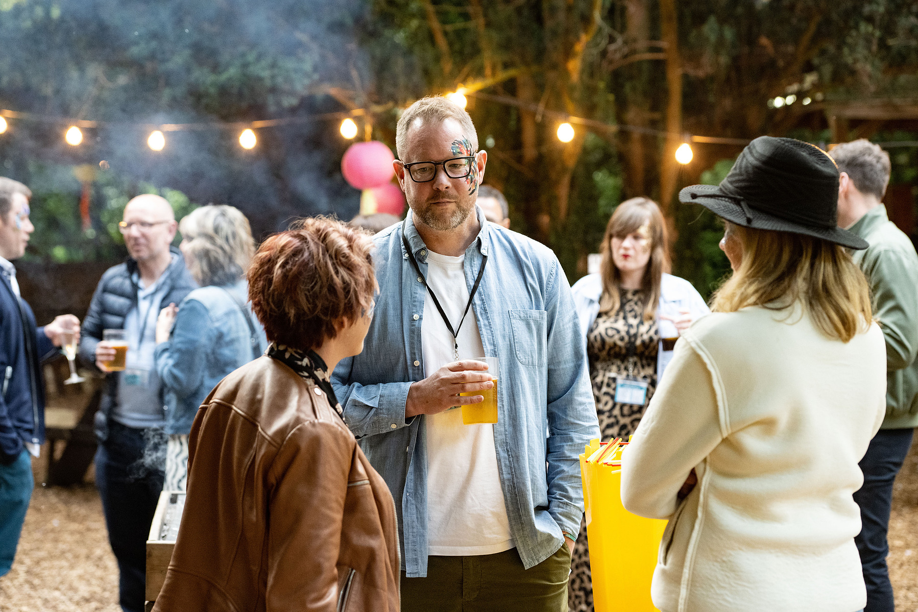 Festival scene photographed by Mark Wheelwright from Aire Street Studios Leeds