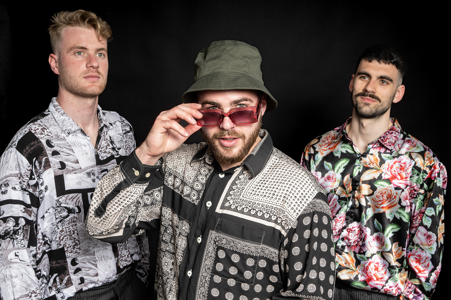 Honeytrap indie band photographed by Mark Wheelwright from Aire Street Studios Leeds