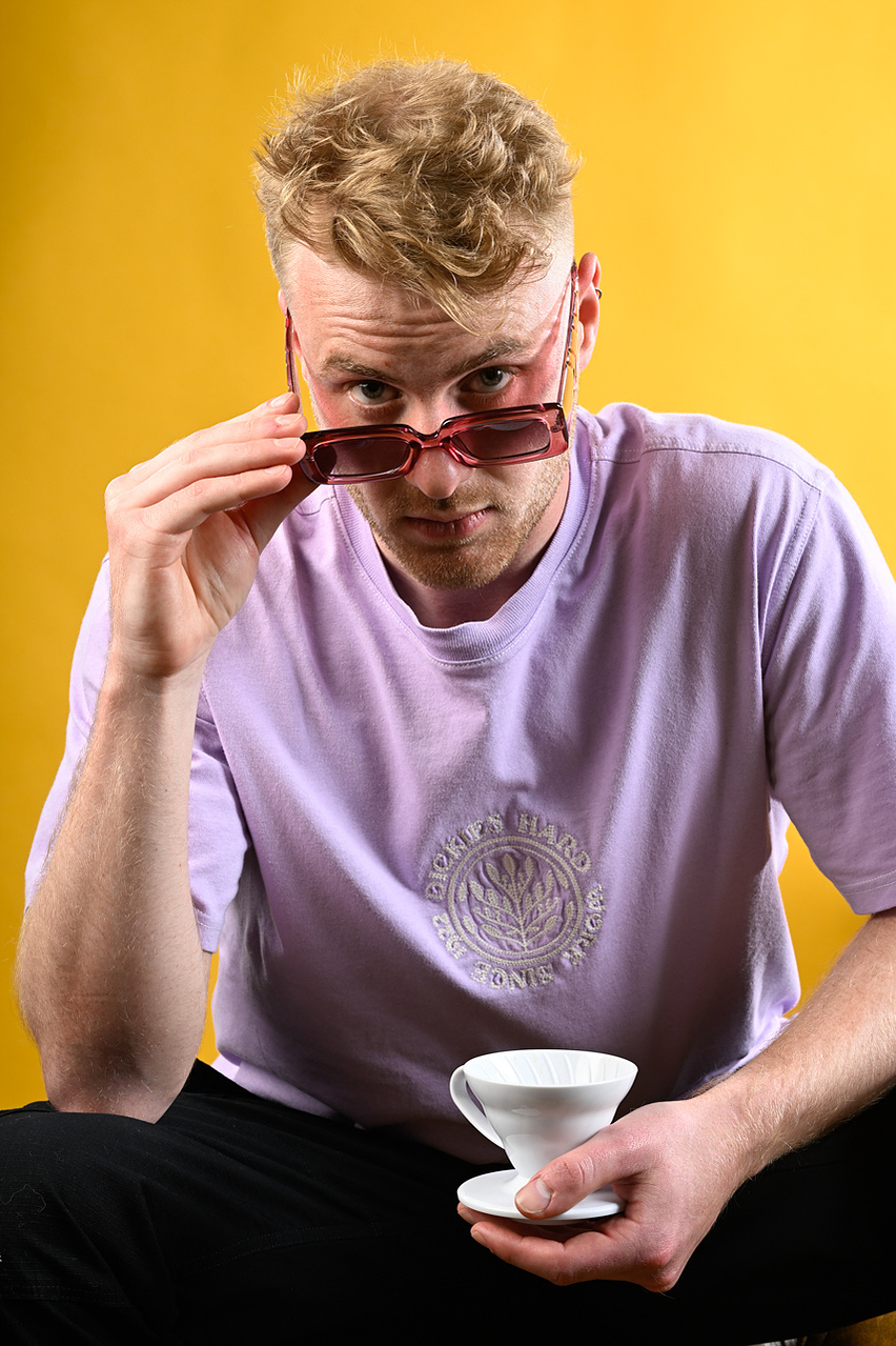 Honeytrap indie band headshots photographed by Mark Wheelwright from Aire Street Studios Leeds