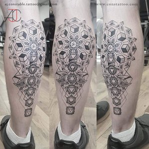 Constattoo Geometric Tattoo Gallery - AJ Constable Tattoo