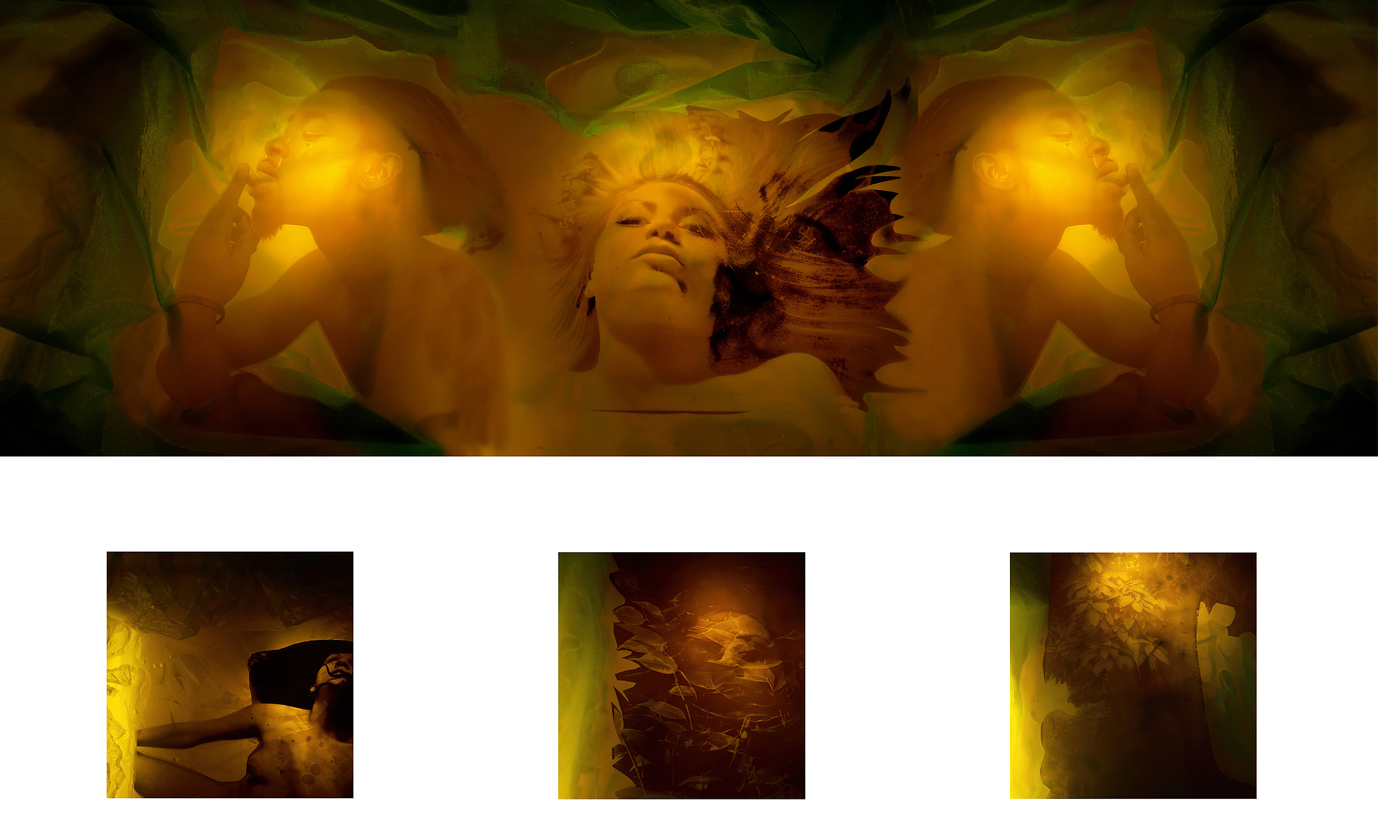 Eleusis, 2012-2024, photographic mixed media, a set. 