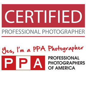 Certified Professional Photographer through Professional Photographers of America