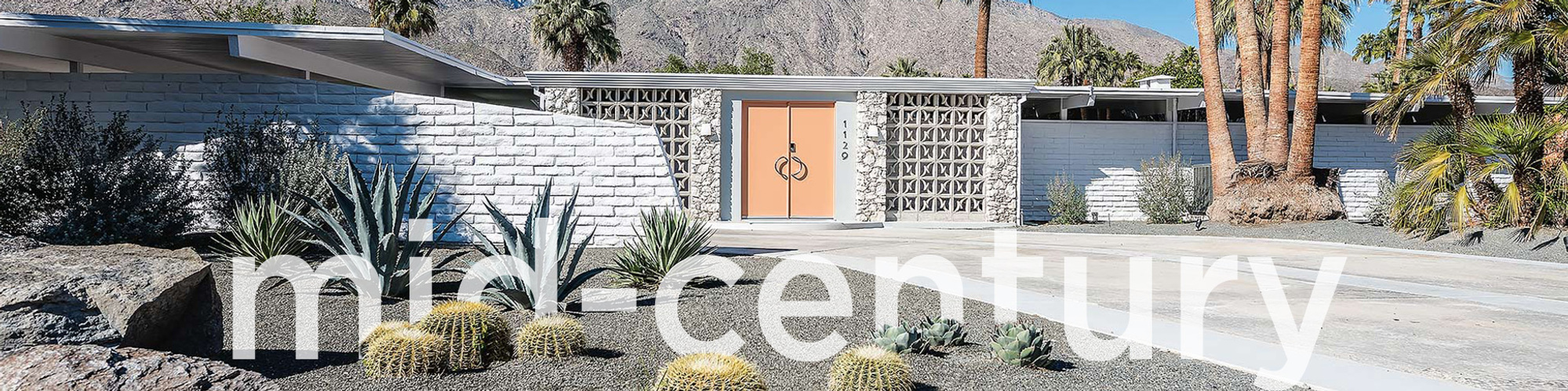 Mid-century modern homes photographed by Craig Bernardi Real Estate Photography