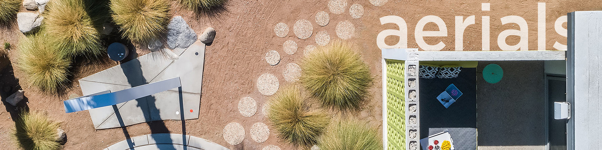 Drone images over vacation rentals and properties for sale photographed by Craig Bernardi Photography.
