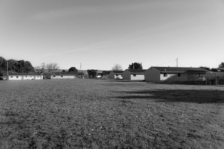 The Buena Vista Migrant Labor Camp is one of 24 California state-run centers, housing 10,000 farm workers. Buena Vista Migrant Camp, November 28th, 2017 Watsonville CA . 