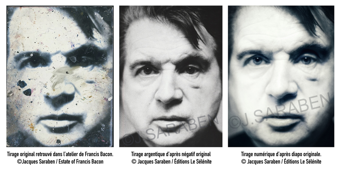 Francis Bacon photographie exceptionnelle de Jacques Saraben. Exposition Bacon au Centre Pompidou 2019