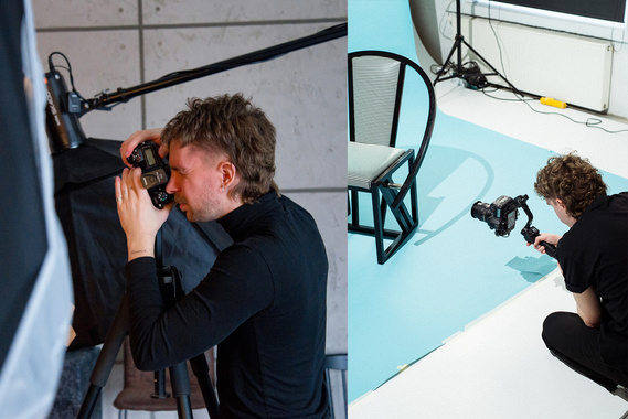 Tootefotograaf Georg Kõrre.