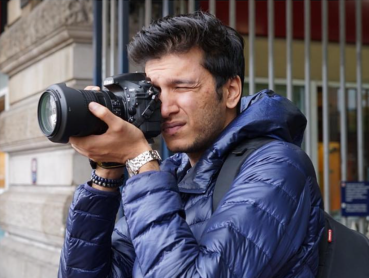 Anav with camera