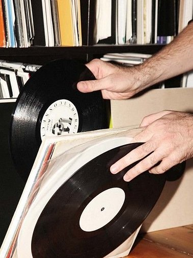 évaluation de collection de collection de vinyles