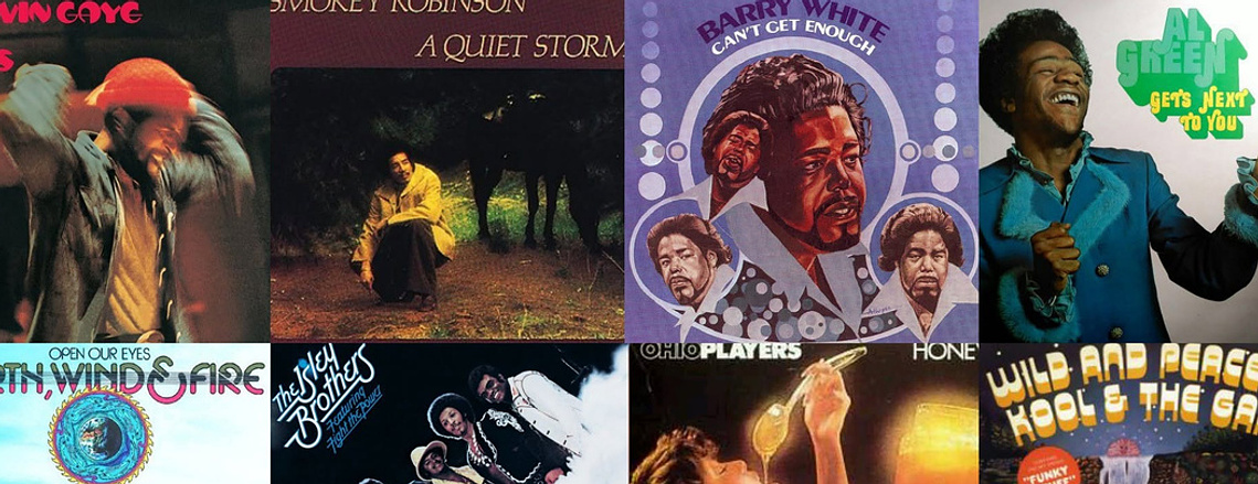 collection de vinyles soul