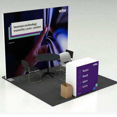 WTW Insurtech Insights Exhibition Stand