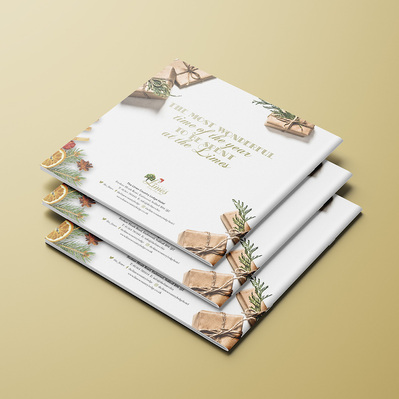 The Limes Country Lodge Hotel Christmas Brochure Back cover