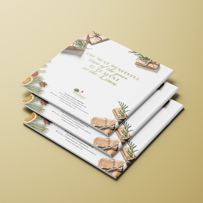 The Limes Country Lodge Hotel Christmas Brochure Back cover